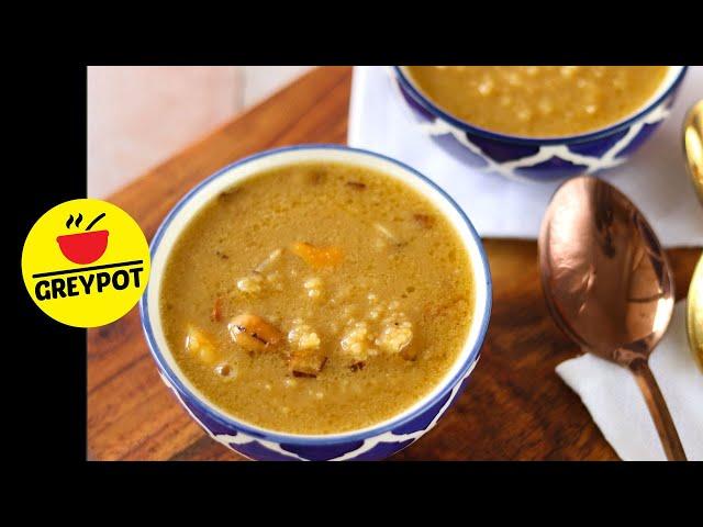 Healthy Broken Wheat Jaggery Kheer Recipe | Quick & Easy Dessert | No Sugar Kheer