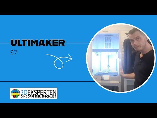 3D Eksperten er live! Fokus på UltiMaker.  Del 3.  Fokus på 3D printer til din virksomhed