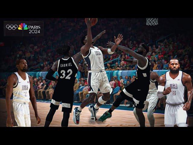 PARIS OLYMPICS 2024 | TEAM USA vs SOUTH SUDAN | PARIS OLYMPICS ROSTER on JUMPMAN 13