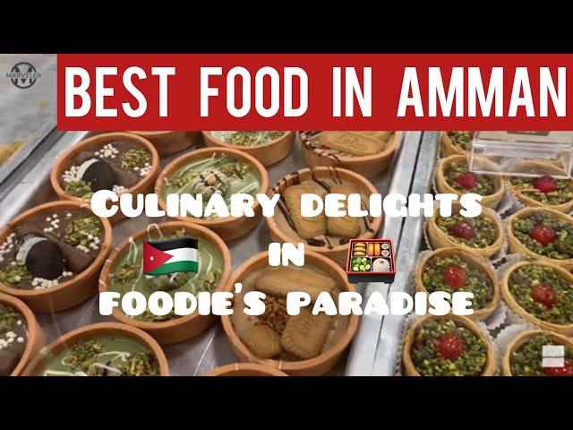 Best Food in Amman Jordan  Foodie’s Paradise #marveler #food #asmr