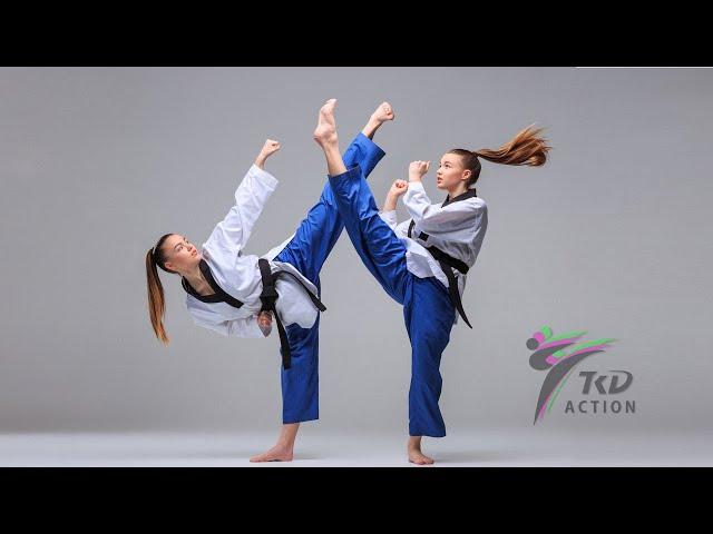 Taekwondo Poomsae  Taekwondo Most Beautiful Girl In Action