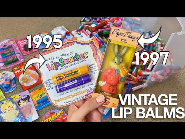 VINTAGE LIP BALM COLLECTION TOUR!