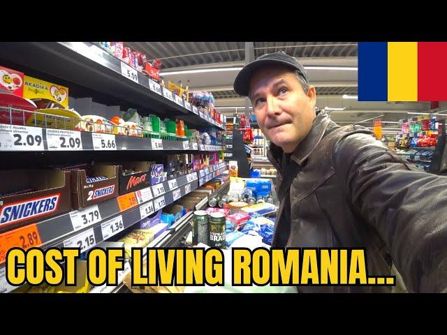 Full Supermarket Tour In Romania (is it expensive?) 