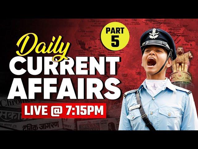 Latest Current Affairs Question for All Defence Exam (NDA, CDS, AFCAT) Online NDA Coaching in India