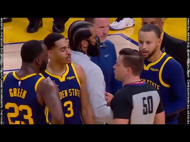 Stephen Curry EJECTED for Throwing his Mouthpiece 