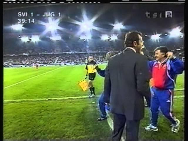 2001 (September 1) Switzerland 1-Yugoslavia 2 (World Cup Qualfiier)