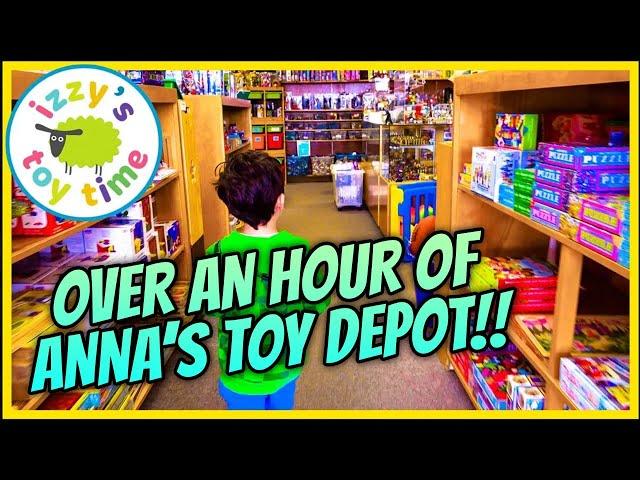 Over an Hour at Anna's Toy Depot: Trains, LEGO, and Saying Goodbye