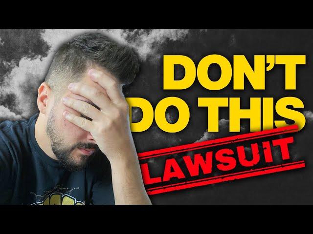 I got sued.