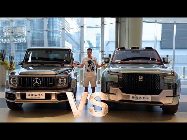 Humiliation of a Legend. Geländewagen G63 AMG VS Yangwang U8. #mercedes #suv #yangwang #g63 #vs