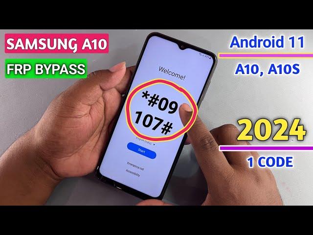 Samsung A10 FRP Bypass Android 11 Without Pc | New Method 2024 || YouTube Update