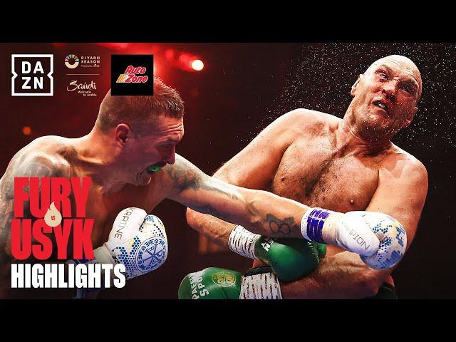 UNDISPUTED CHAMPION CROWNED | Tyson Fury vs. Oleksandr Usyk Fight Highlights (Ring of Fire)