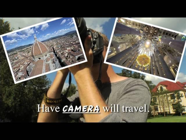 Have camera, will travel.