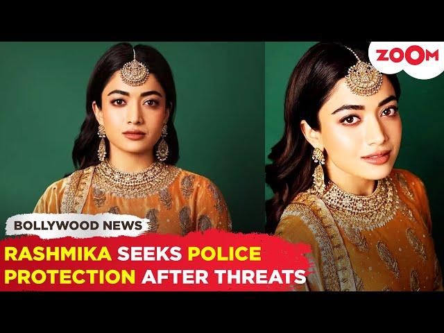 Rashmika Mandanna SEEKS Police protection after MLA's "Teach a Lesson" comment sparks OUTRAGE!