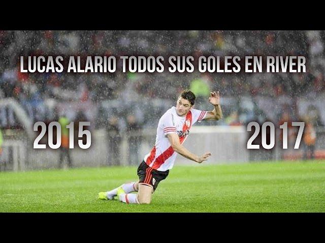 Lucas Alario - Todos sus goles en River [FullHD 1080p 60fps]