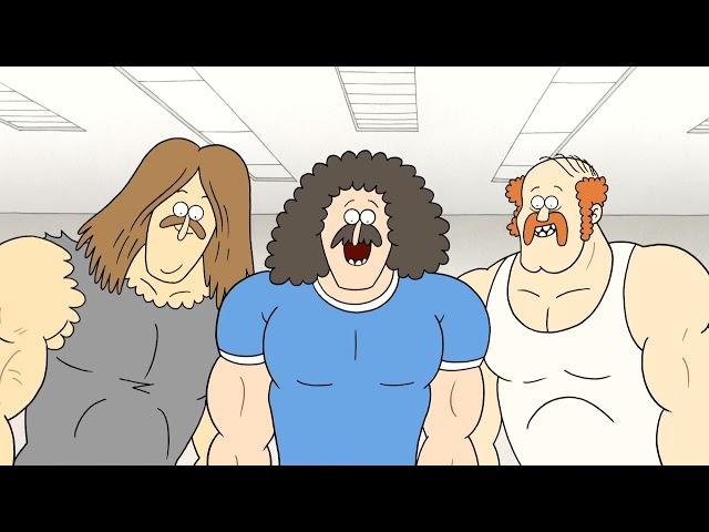 Regular Show - Muscle Man into Bodybuilder