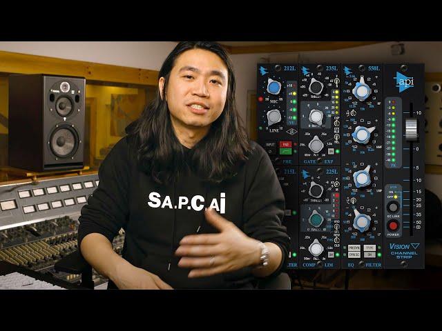 How Will Yip Gets Killer Rock Guitar Tones with the API Vision Channel Strip