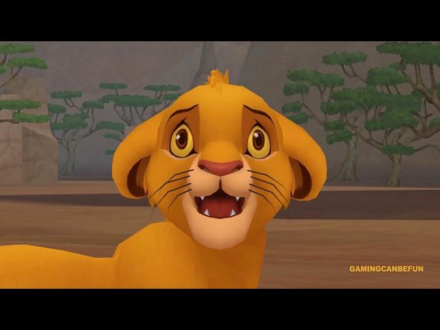 Kingdom Hearts 2 HD Final Mix MOVIE | Disney's Lion King (HIGH FRAME RATE SERIES IN 4K)