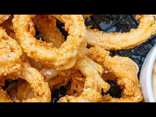 Homemade Crispy Squid Rings