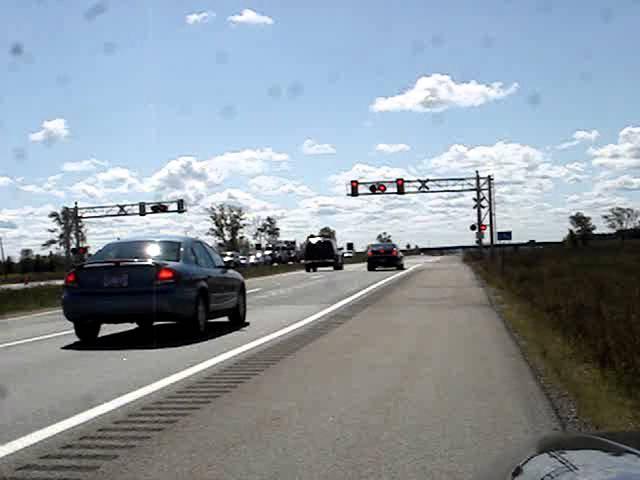 TSBY crossing US-127 on the rarely used Middleton Branch