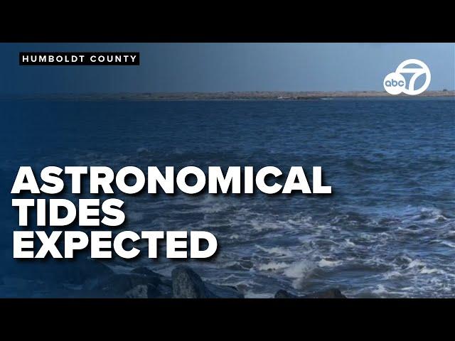 Humboldt Bay expects high astronomical tides this weekend that could bring minor flooding