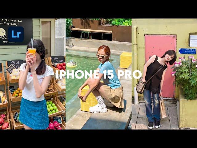 Lightroom Mobile Presets Free DNG | iPhone 15 Pro Inspired Preset | Free DNG 2023