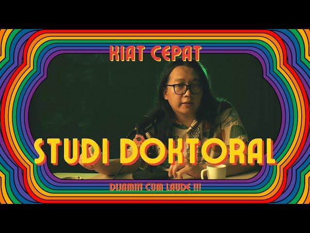 Kiat Cepat Studi Doktoral