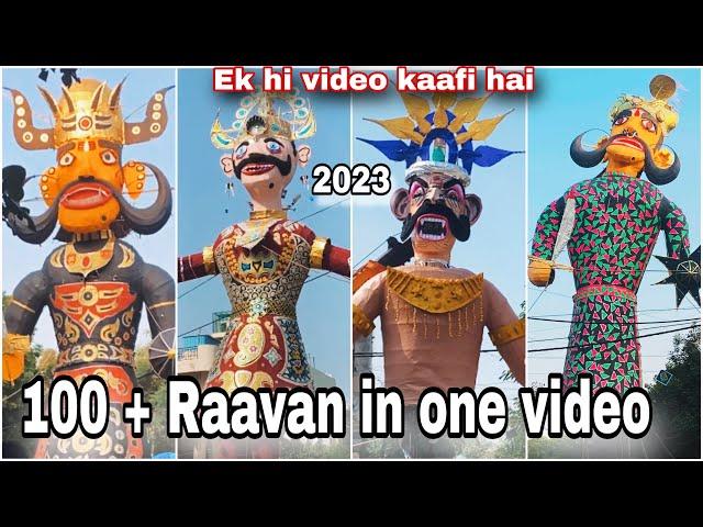 Raavan in every street 2024 | patel nagar | Shadipur | karampura | Subhash nagar | Dussehra 2024