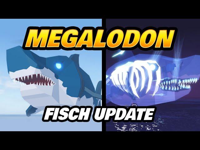 MEGALODON in FISCH (How to get Meg, Fragments, Rods Gems)