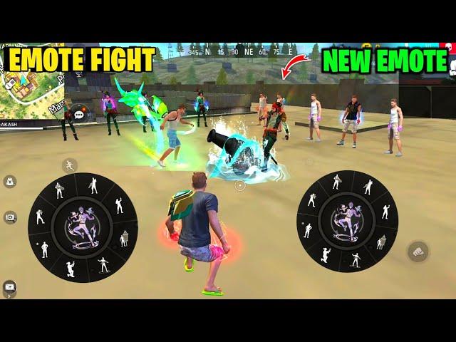 Free Fire Emote Fight On Factory Roof | Booyah Pass New Emote Challenge | Free Fire Max | Y GAMING