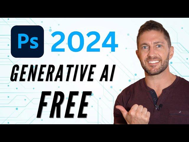 FREE Download of Photoshop 2024 (Use AI Generative Fill!)