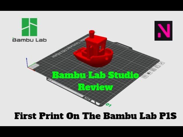 Bambu Lab Studio BASIC BEGINNERS GUIDE and FIRST PRINT!