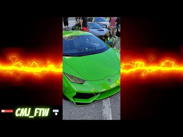 EXOTICS ON LAS OLAS FORT LAUDERDALE , FLORIDA CAR SHOW! 2021