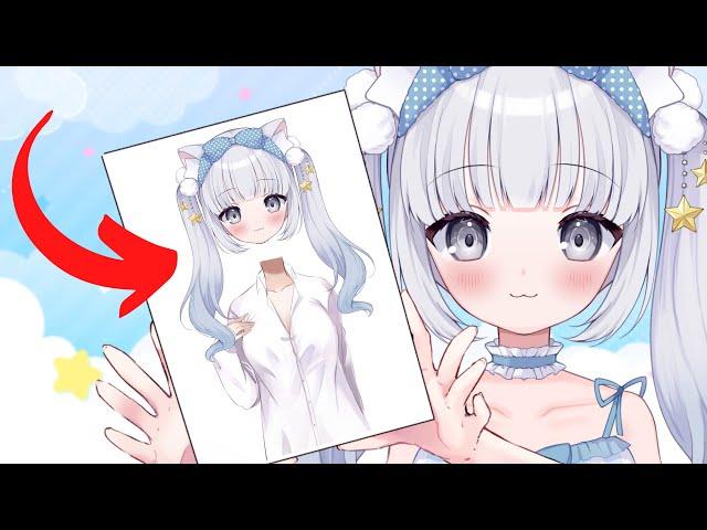 How To Separate VTuber Art For Live 2D Cubism