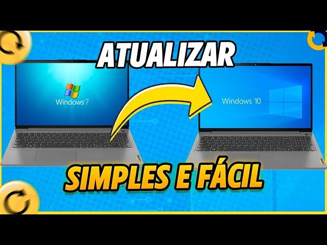 COMO ATUALIZAR DO WINDOWS 7 PRO WINDOWS 10 DE GRAÇA