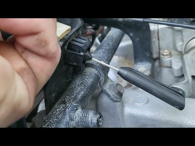 97 Jeep Wrangler TJ Throttle Valve Cable Adjustment