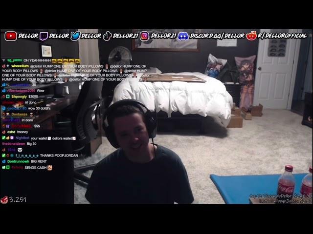 Dellor opens big fan mail packages | Dellor September 2024 stream highlights #1 