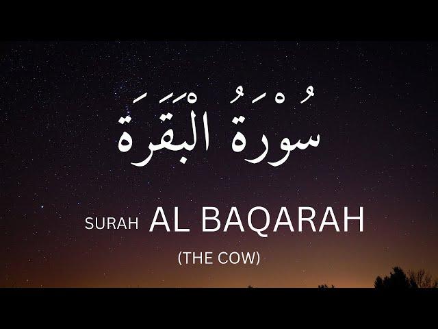 Surah Al Baqarah English Translation (The Cow) - Mishary Rashid