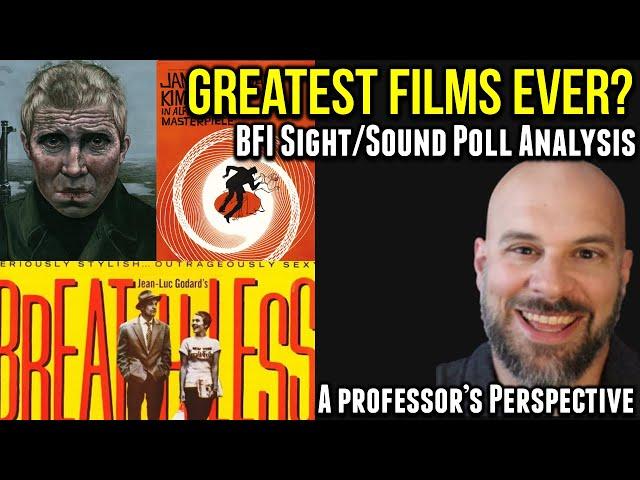 The Greatest Movies Ever? -- My Analysis of the 2022 BFI Sight and Sound Polls (Livestream)