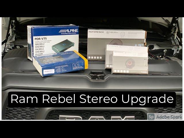 Stereo Build Walkthrough - Ram Rebel