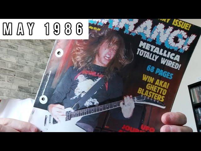 Kerrang Magazine | May 1986  Flip Through 