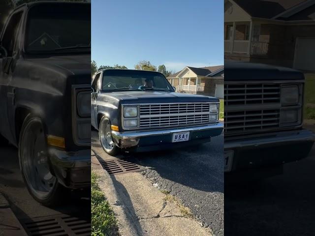 Andy from @Rodztorations and his Stepside Chevy. #sqarebody