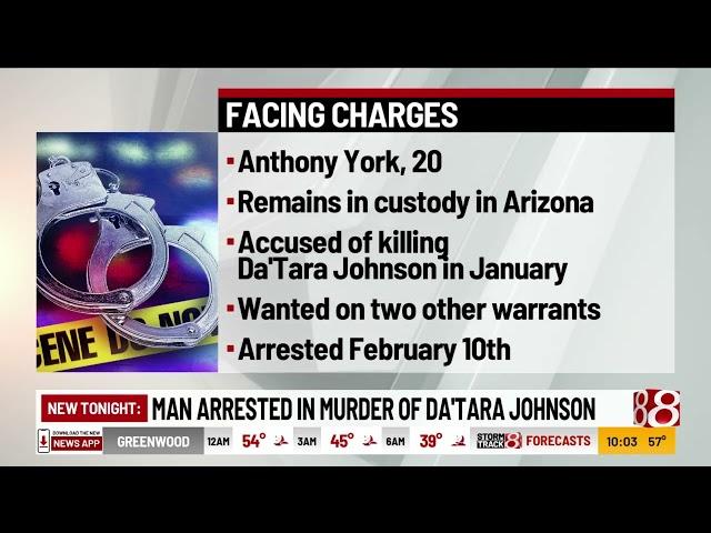 Man arrested in murder of Da'Tara Johnson