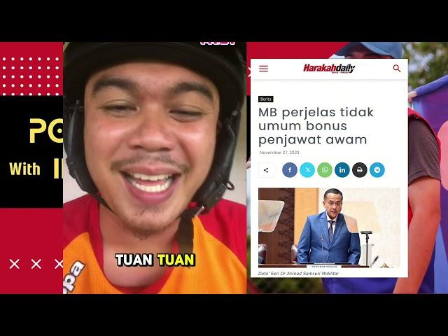 VIRAL !! MB TERENGGANU TIDAK UMUM BONUS PENJAWAT AWAM