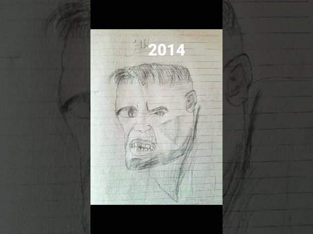 Evolution of Hulk in my Drawing//Hulk Drawing #Hulk #evolution #Sketch art