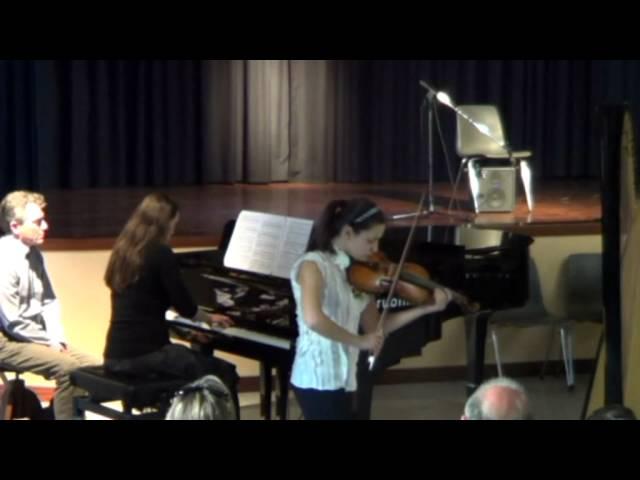 Cecilia Merli, violino: Vincitrice Premio Giovani Musici 2012 Cat.B