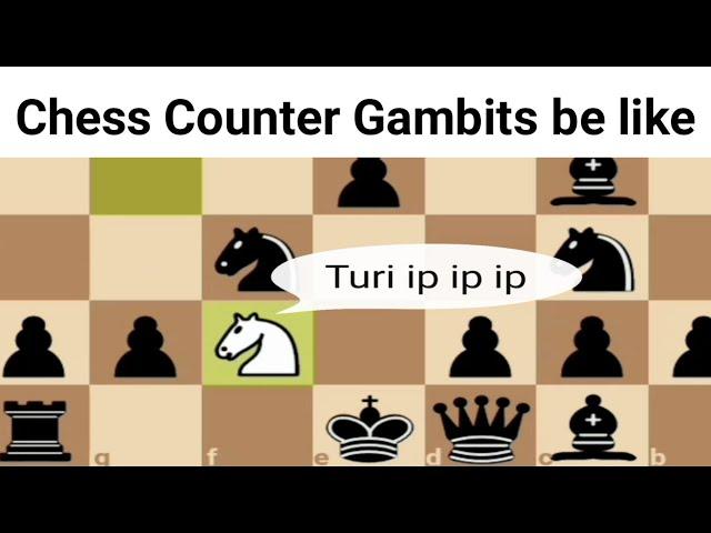 Chess Counter Gambits be like