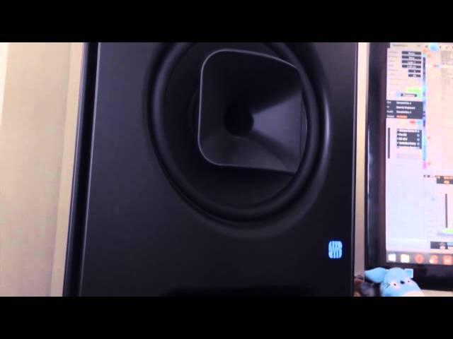 KATFYR on the PreSonus Sceptre monitor speakers