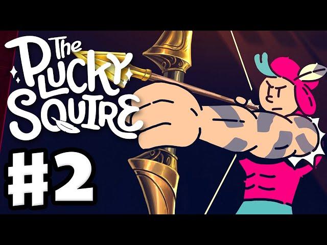 The Plucky Squire - Full Game Walkthrough Part 2 - The Elven Bow!