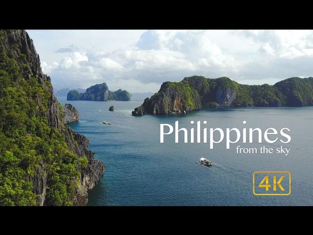 Philippines from the Sky 4K – Palawan, El Nido, Boracay