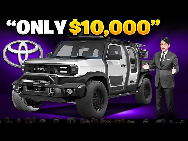 Toyota Ceo Announces NEW $10,000 Pickup Truck is FINALLY Hitting The US Market!